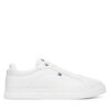 Tommy Hilfiger Сникърси Icon Court Light Ess FM0FM05678 Бял цвят на ниска цена