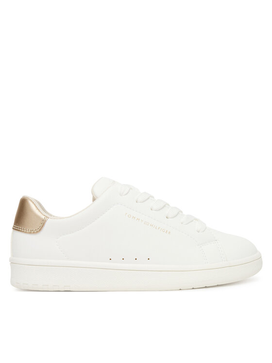 Tommy Hilfiger Сникърси Low Cut Lace Up Sneaker T3A9-33976-1355 S Бял цвят на ниска цена