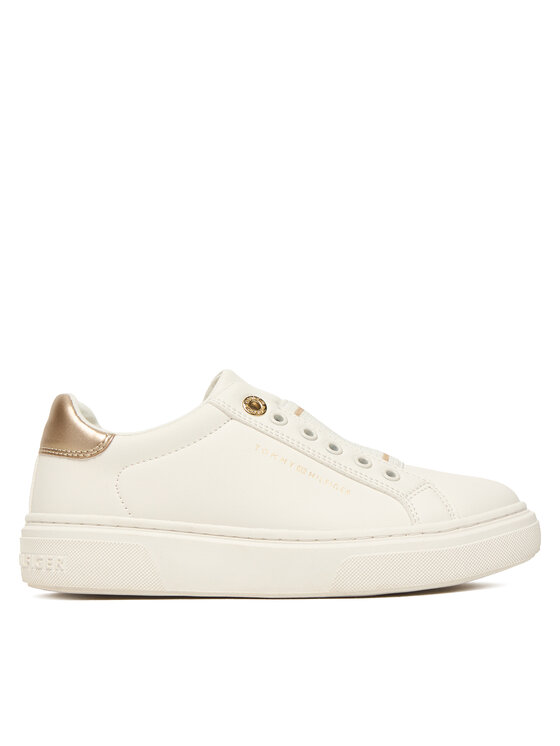 Tommy Hilfiger Сникърси Low Cut Sneaker T3A9-33983-1355 D Бял цвят на ниска цена