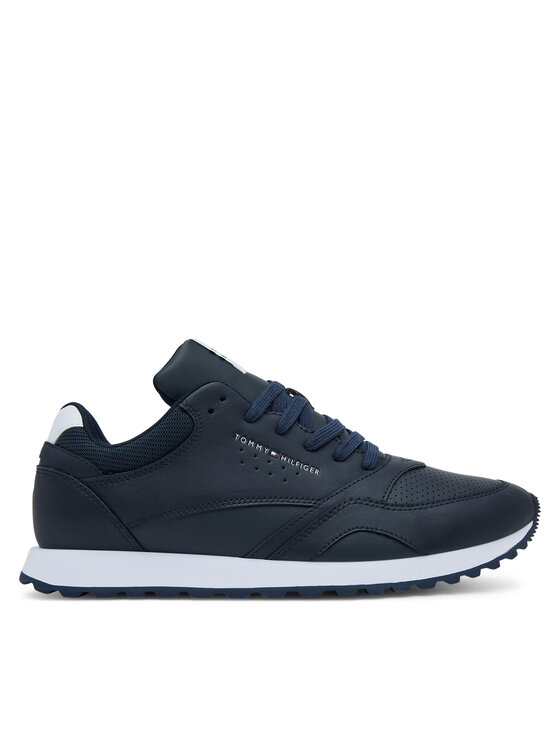 Tommy Hilfiger Сникърси New Runner Eva Ess FM0FM05512 Тъмносин цвят на ниска цена