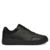 Tommy Hilfiger Сникърси Th Basket Core Lite Lth FM0FM05713 Черен цвят на ниска цена