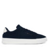 Tommy Hilfiger Сникърси Th Court Core Suede FM0FM05716 Тъмносин цвят на ниска цена