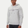 Tommy Hilfiger Суитшърт Core Logo MW0MW10752 Сив Regular Fit цвят на ниска цена