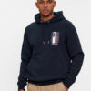 Tommy Hilfiger Суитшърт Emblem MW0MW33665 Тъмносин Regular Fit цвят на ниска цена