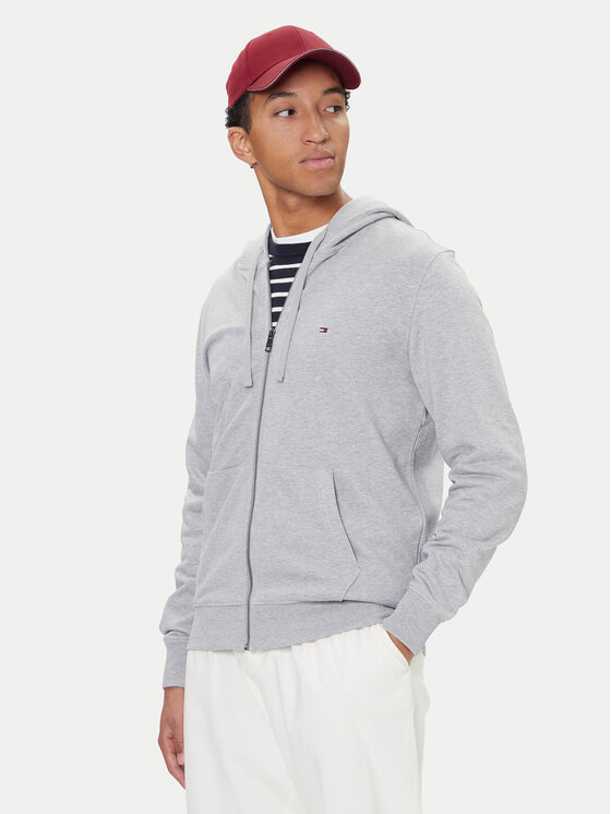 Tommy Hilfiger Суитшърт Essential MW0MW37239 Сив Regular Fit цвят на ниска цена