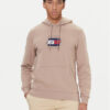 Tommy Hilfiger Суитшърт Linear Flag MW0MW41332 Бежов Regular Fit цвят на ниска цена