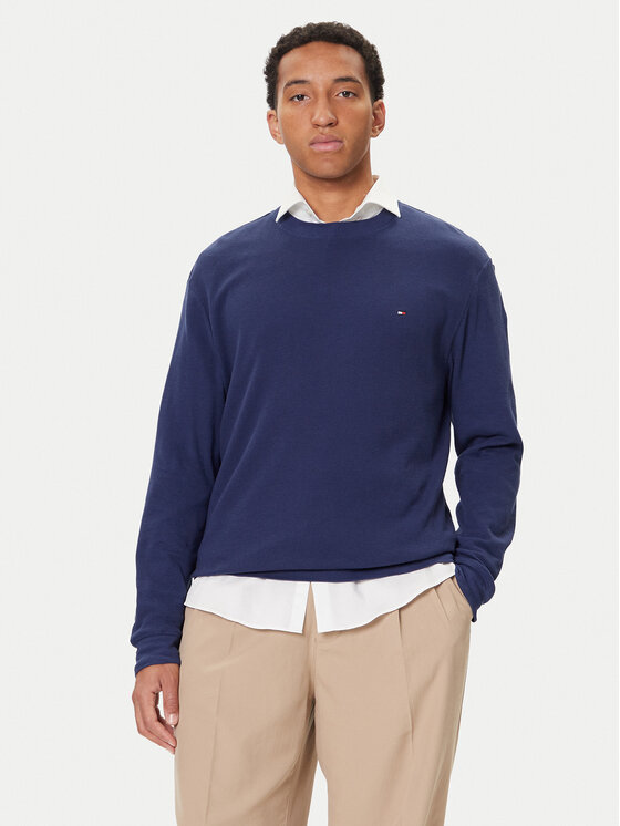 Tommy Hilfiger Суитшърт UM0UM03620 Син Regular Fit цвят на ниска цена