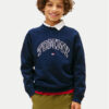 Tommy Hilfiger Суитшърт Varsity KB0KB09899 Тъмносин Regular Fit цвят на ниска цена
