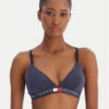 Tommy Hilfiger Сутиен бралет UW0UW06040 Тъмносин цвят на ниска цена