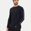 Tommy Hilfiger Тениска с дълъг ръкав Logo MW0MW09096 Тъмносин Regular Fit цвят на ниска цена