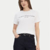Tommy Hilfiger Тишърт Logo WW0WW40276 Бял Regular Fit цвят на ниска цена