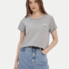 Tommy Hilfiger Тишърт UW0UW04525 Сив Regular Fit цвят на ниска цена