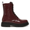 Tommy Hilfiger Туристически oбувки Lace-Up Bootie T4A5-34025-0775 D Бордо цвят на ниска цена