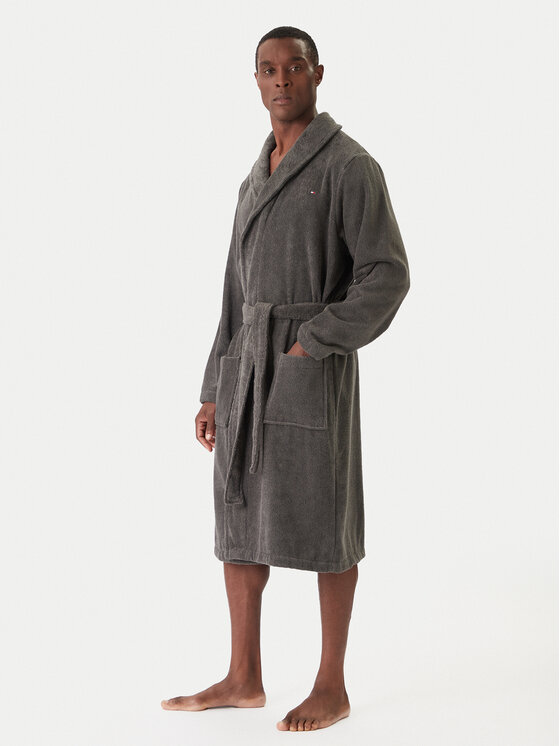 Tommy Hilfiger Халат 2S87905539 Сив цвят на ниска цена