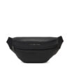 Tommy Hilfiger Чанта за кръст Th Woven Bum Bag AM0AM13634 Черен цвят на ниска цена