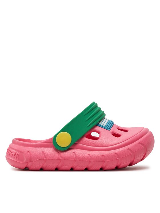 Tommy Hilfiger Чехли Comfy Sandal T3A2-33291-0083 M Розов цвят на ниска цена