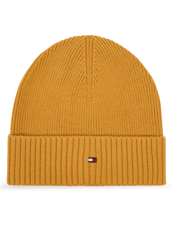 Tommy Hilfiger Шапка Flag AM0AM12796 Жълт цвят на ниска цена