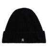 Tommy Hilfiger Шапка Th Cashmere AW0AW17772 Черен цвят на ниска цена