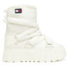 Tommy Jeans Апрески Tjw Chunky Snow Boot Nylon EN0EN02842 Бял цвят на ниска цена