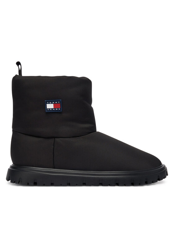 Tommy Jeans Апрески Tjw Snow Boot EN0EN02823 Черен цвят на ниска цена