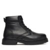 Tommy Jeans Ботуши EM0EM01706 Черен цвят на ниска цена