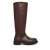 Tommy Jeans Ботуши Tjw Stretchy Long Shaft Boot EN0EN02828 Кафяв цвят на ниска цена