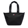 Tommy Jeans Дамска чанта Tjw Ess Daily Mini Tote AW0AW17890 Черен цвят на ниска цена