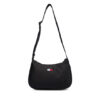 Tommy Jeans Дамска чанта Tjw Ess Daily Shoulder Bag AW0AW17888 Черен цвят на ниска цена