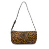 Tommy Jeans Дамска чанта Tjw Must Leopard Shoulder Bag AW0AW18008 Оранжев цвят на ниска цена