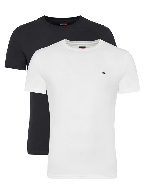 Tommy Jeans Комплект тениски DM0DM20687 Цветен Slim Fit цвят на ниска цена