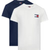Tommy Jeans Комплект тениски Ess Flag DM0DM22143 Цветен Slim Fit цвят на ниска цена