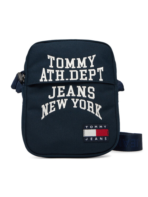 Tommy Jeans Мъжка чантичка Tjm Multi Graphic Reporter AM0AM13816 Тъмносин цвят на ниска цена