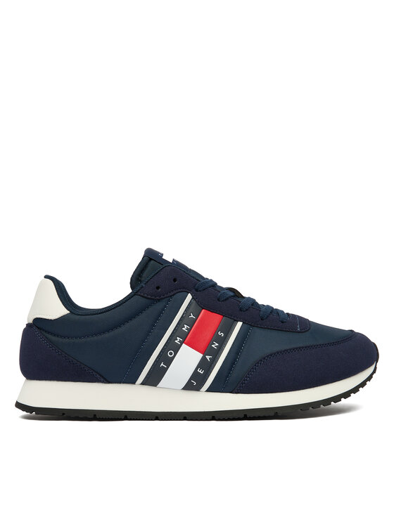 Tommy Jeans Сникърси Tjm Classic Runner EM0EM01709 Тъмносин цвят на ниска цена