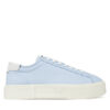 Tommy Jeans Сникърси Tjw Flatform Canvas Sneaker EN0EN02792 Син цвят на ниска цена