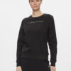 Tommy Jeans Суитшърт Linear DW0DW17323 Черен Regular Fit цвят на ниска цена