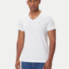 Tommy Jeans Тишърт DM0DM04410 Бял Regular Fit цвят на ниска цена