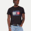 Tommy Jeans Тишърт DM0DM21977 Черен Regular Fit цвят на ниска цена