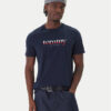 Tommy Jeans Тишърт DM0DM21978 Тъмносин Regular Fit цвят на ниска цена