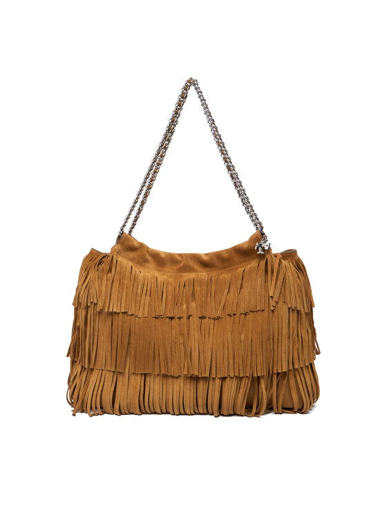 Tory Burch Дамска чанта 174294 Кафяв цвят на ниска цена