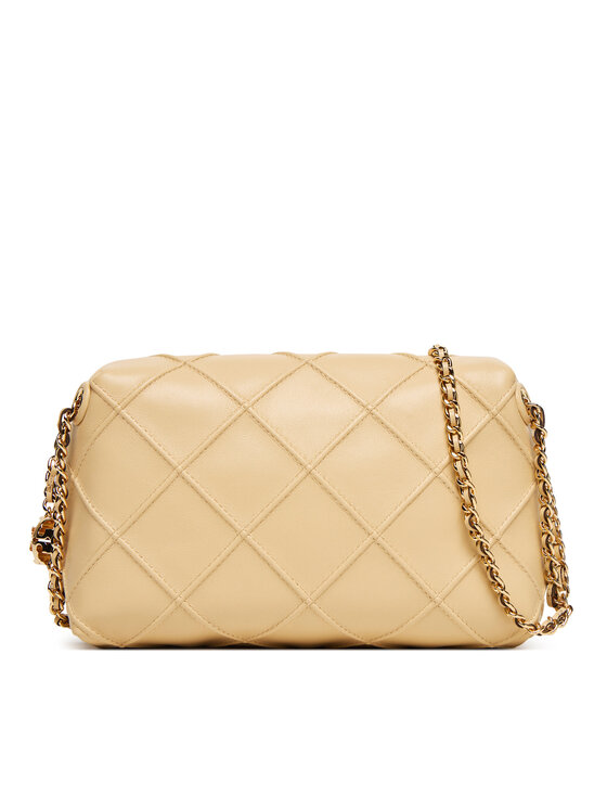 Tory Burch Дамска чанта Fleming Small 169226 Екрю цвят на ниска цена