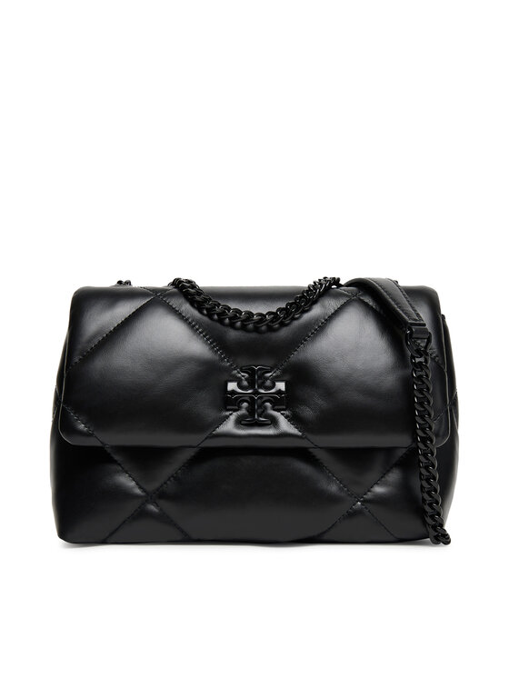 Tory Burch Дамска чанта Kira Diamond 170620 Черен цвят на ниска цена