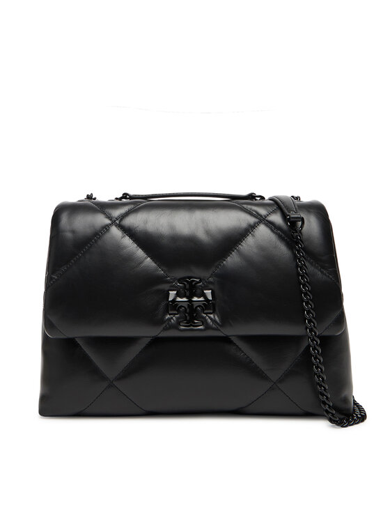 Tory Burch Дамска чанта Kira Diamond 174882 Черен цвят на ниска цена