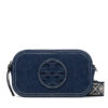 Tory Burch Дамска чанта Mini Miller 169246 Тъмносин цвят на ниска цена