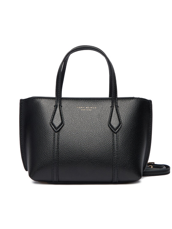 Tory Burch Дамска чанта Perry Mini Tote 175548 Черен цвят на ниска цена