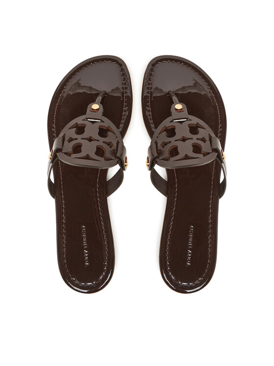 Tory Burch Джапанки 11743 Кафяв цвят на ниска цена