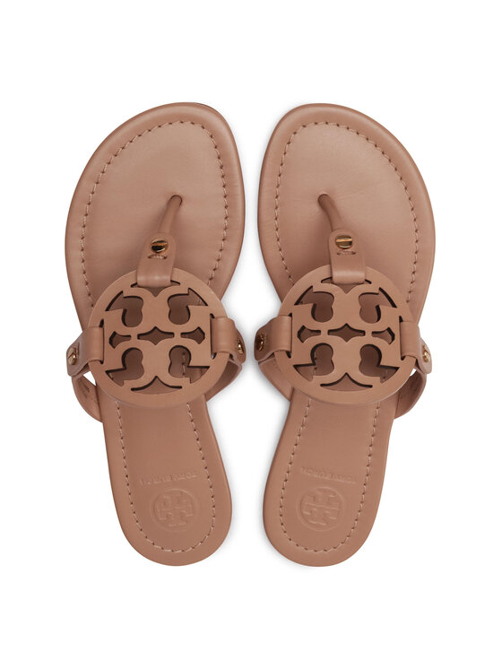 Tory Burch Джапанки Miller 21168647 Бежов цвят на ниска цена