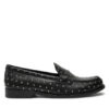 Tory Burch Мокасини Studded Classic Loafer 159881 Черен цвят на ниска цена
