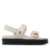 Tory Burch Сандали Kira Sport Sandal Calf Leather 144328 Екрю цвят на ниска цена