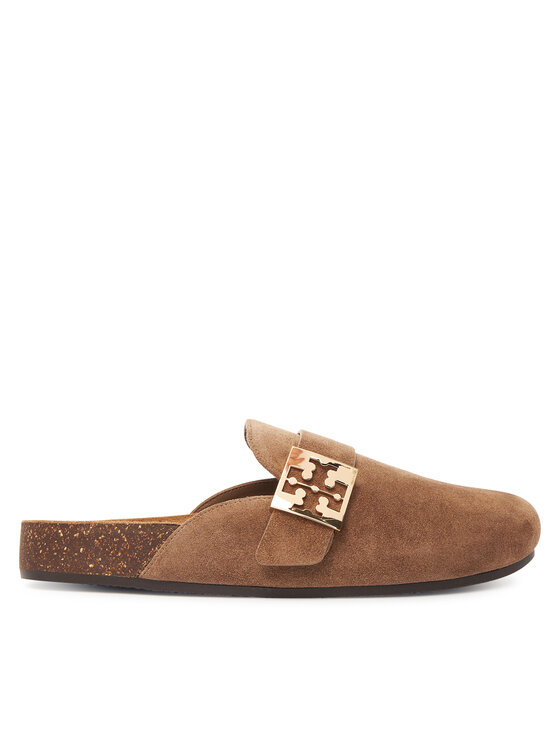 Tory Burch Чехли Mellow Mule 154446 Кафяв цвят на ниска цена