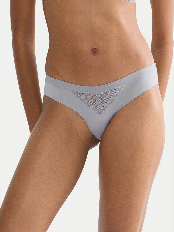 Triumph Дамски бикини тип бразилиана Aura Spotlight 10216453 Сив цвят на ниска цена
